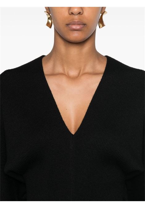 Black V-neck jumper Philosophy di lorenzo serafini - women PHILOSOPHY DI LORENZO SERAFINI | 093157030555